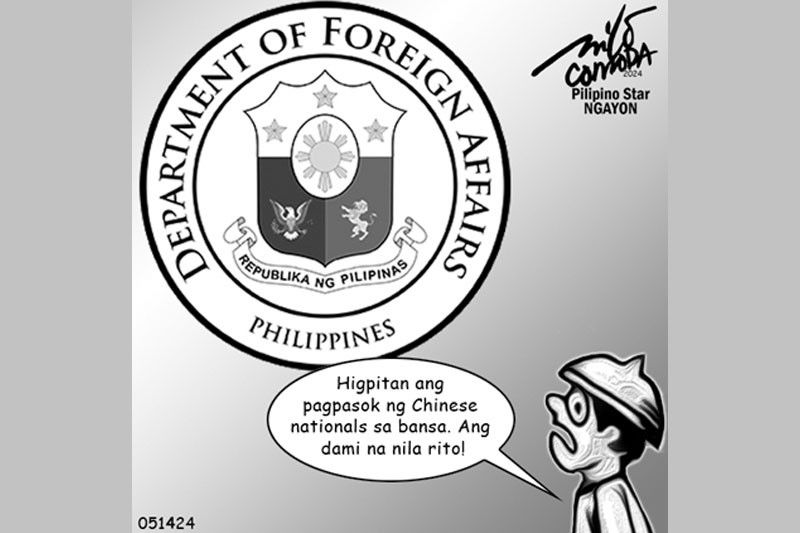 EDITORYAL â�� Higpitan, pagbibigay ng visa sa Chinese