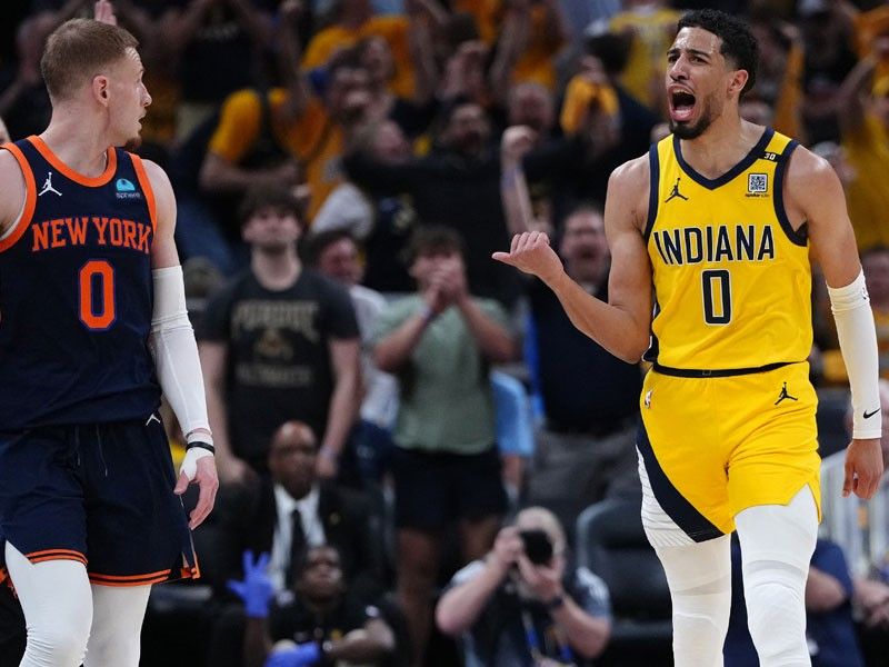 Pacers thrash Knicks to tie NBA playoff series at 2-2