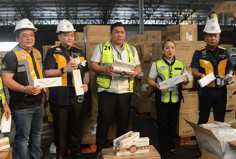 BOC intercepts P791 million smuggled cigarettes