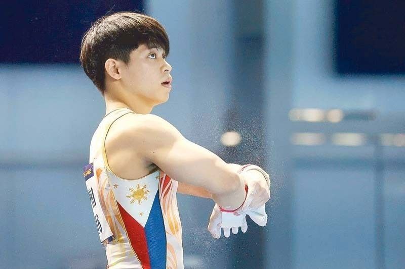 Carlos Yulo vies in Olympic artistic gymnastics allaround final