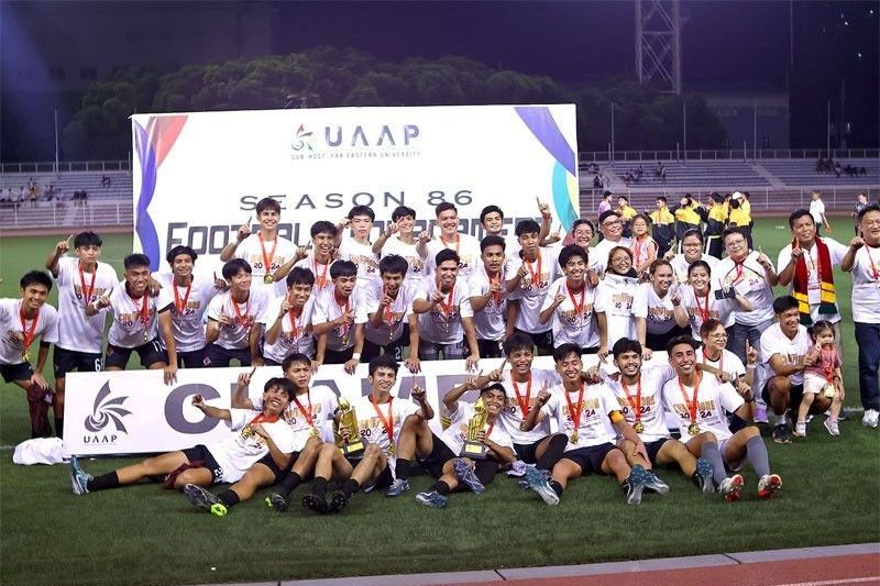 UP booters clinch UAAP title