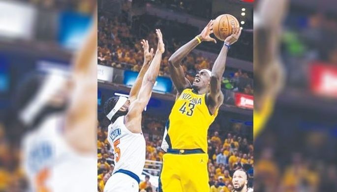 Indiana itinulak ang New York sa Game 7