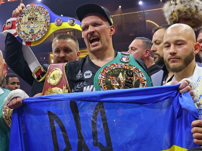 Usyk beats Fury to become undisputed world heavyweight boxing champion