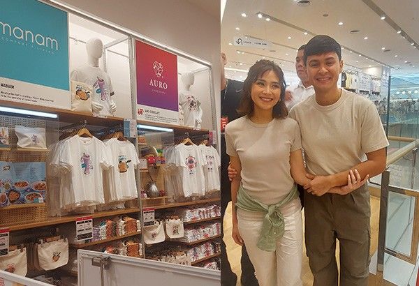 Sarah Geronimo, Matteo Guidicelli grace Uniqlo's 1st Philippine store reopening