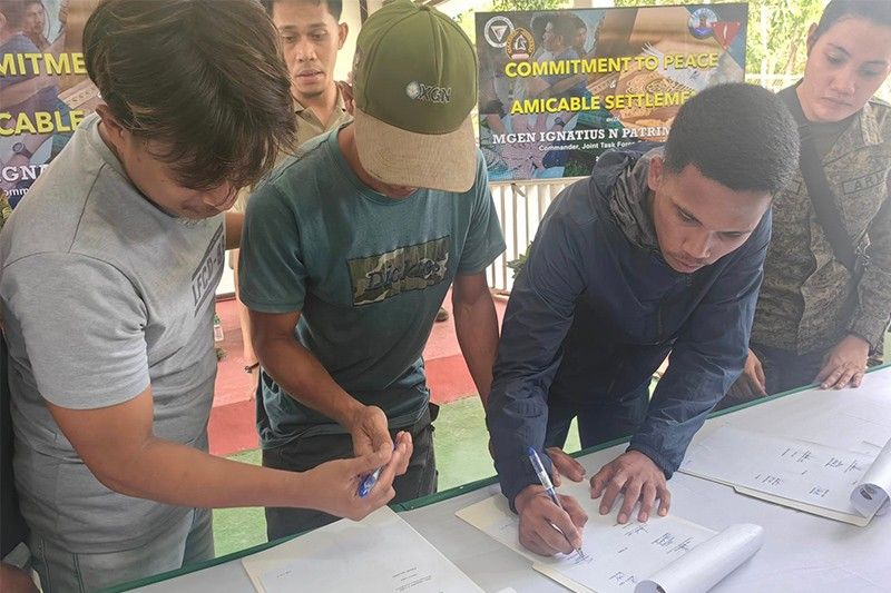 Another Basilan clan war settled amicably