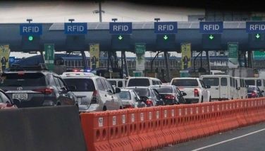 Motorists traveling from the northern provinces to Metro Manila experience light to moderate traffic at the North Luzon Expressway (NLEX), as seen from the Bocaue Toll Plaza in Bulacan on January 2, 2024. 
