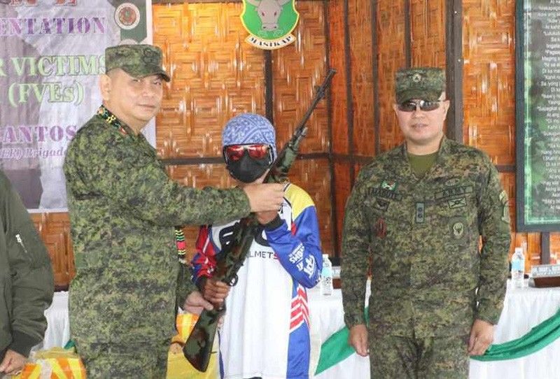 8 more BIFF members surrender in Maguindanao del Norte