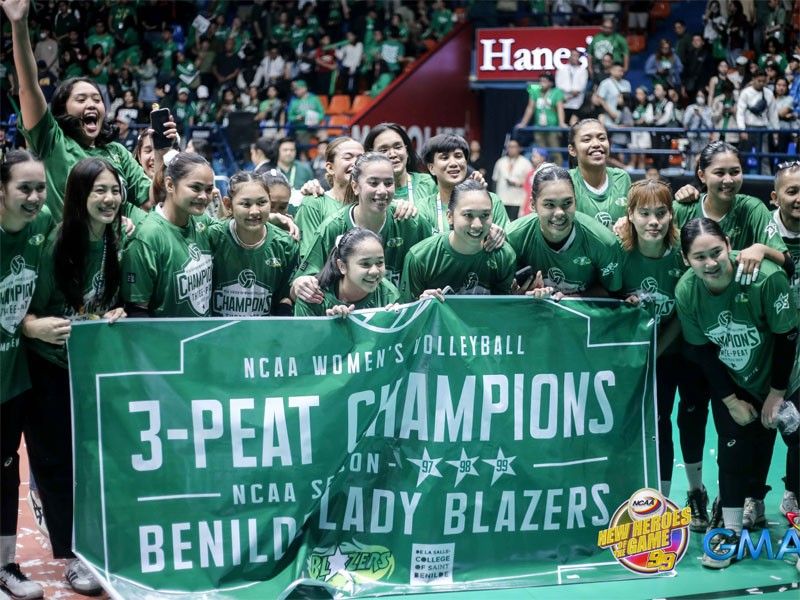 Lady Blazers, Altas stay on NCAA volleyball throne