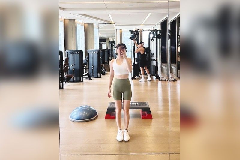 Barbie, may patikim sa gym