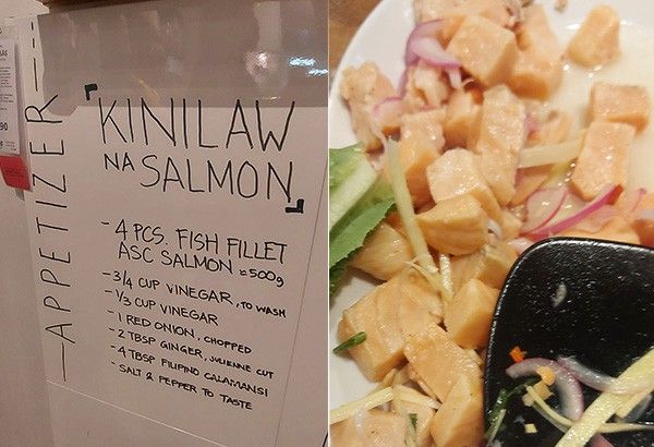 Recipe: Kinilaw na Salmon