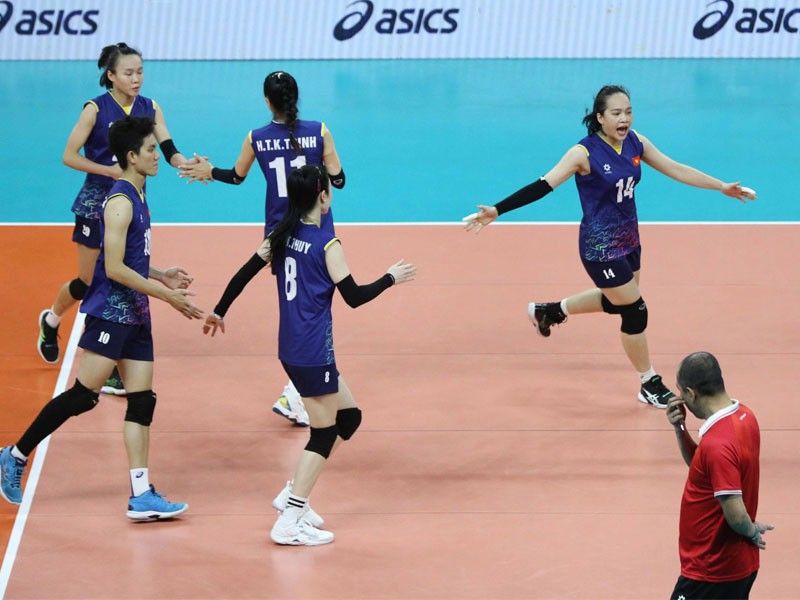 Vietnam sweeps Australia to secure AVC Womenâ��s Challenge Cup finals berth