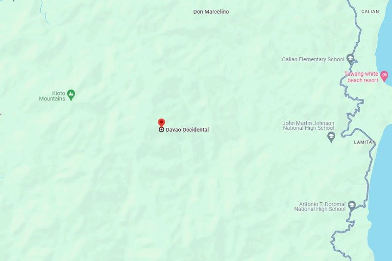 Magnitude 4.9 quake hits Davao Occidental | Philstar.com