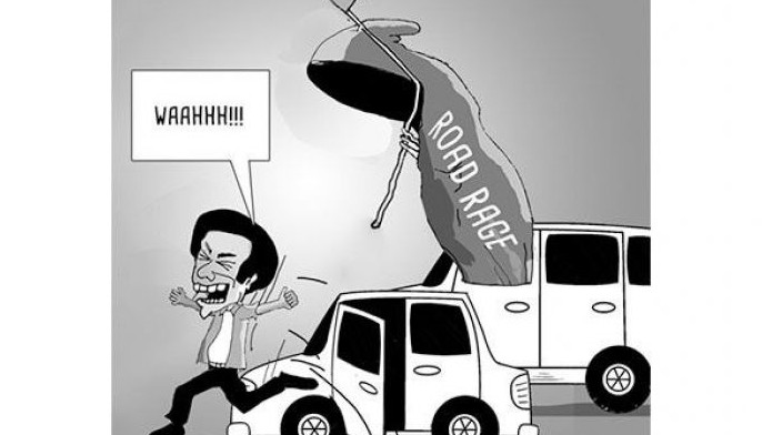 EDITORYAL - &lsquo;Road rage&rsquo;