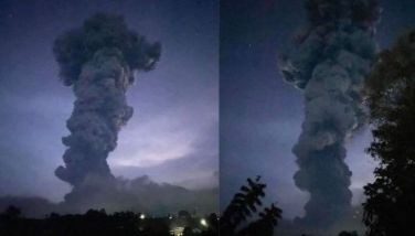An explosive eruption occurred at the summit vent of Kanlaon Volcano at 6:51 p.m. on June 3, 2024.