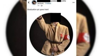 Student gets backlash for Nazi graduation picture