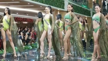 Binibining Pilipinas presents 2024 candidates at Lagoon fashion show