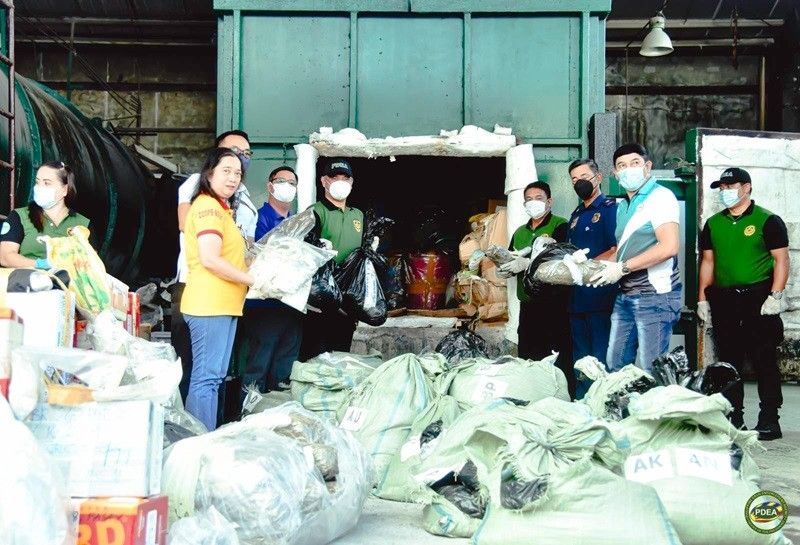 PDEA sinunog P9.1-B halaga ng shabu, marijuana sa Cavite
