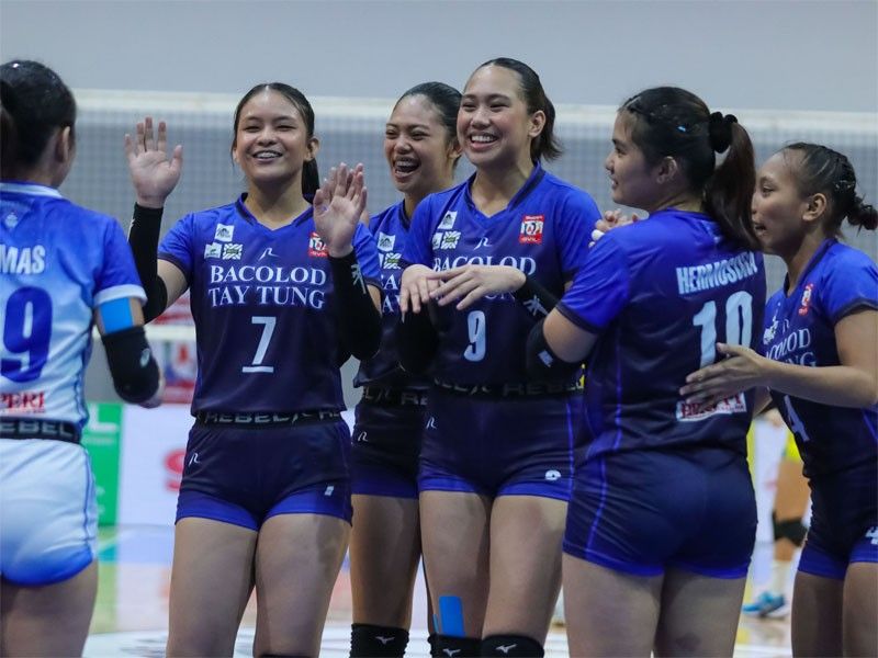 Shakeyâ��s girls volley: Bacolod Tay Tung sweep Kings Montessori to book finals berth