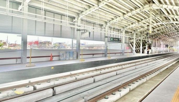 LRT-1 Cavite Extension Phase 1 'nearly completed' at 98.2% progress rate