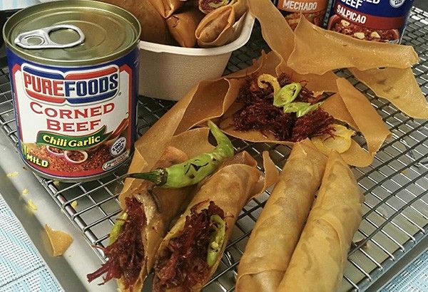 Recipe: Corned Beef Lumpiang Shanghai