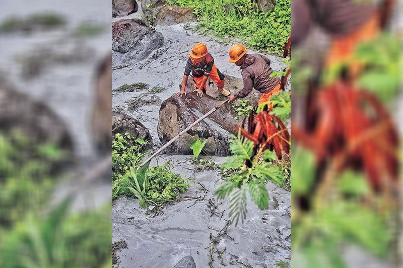 Lahar monitored in waterways around Kanlaon