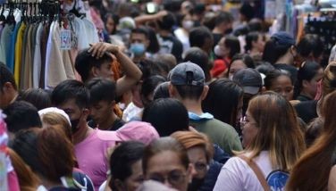 Shoppers flock to Divisoria to purchase discounted items.