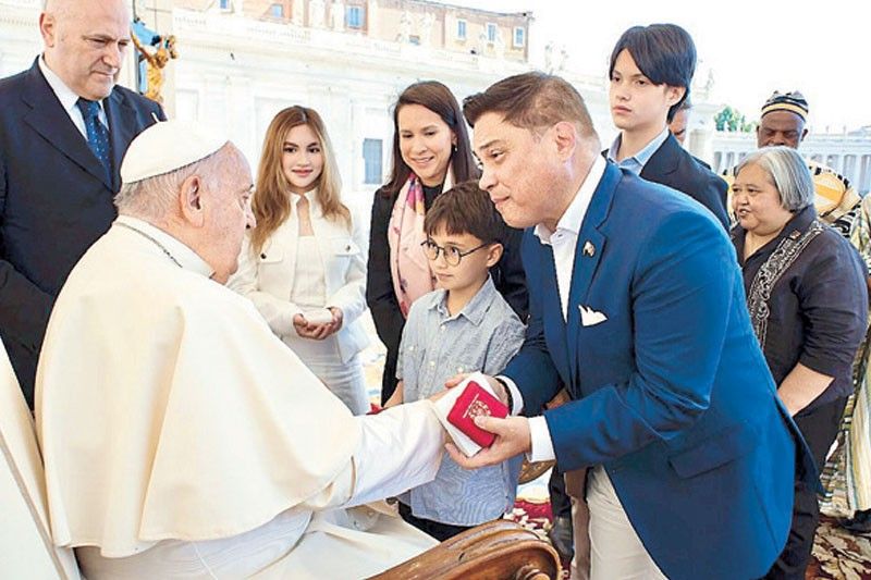 Pope Francis to Zubiri: Protect the family
