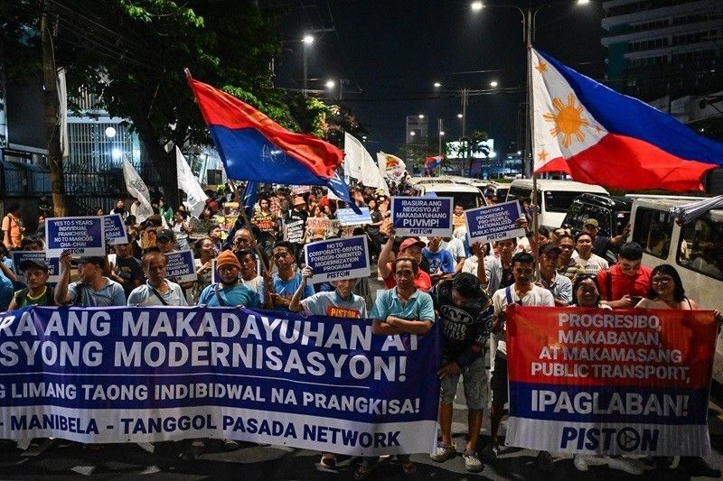 3-araw transport strike ng Manibela, umpisa na