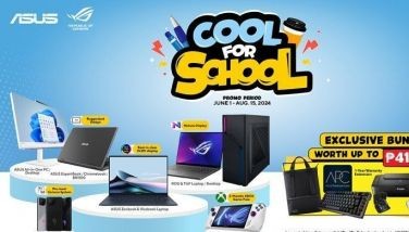 Enter the new school year with ASUS, ROG promo; bundles worth up to P41,900!