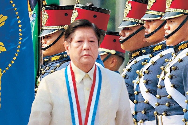 Marcos to Pinoys: Donâ��t falter, remain steadfast