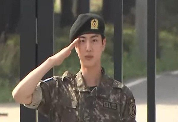 BTS' Jin discharged from military after 18 months of service