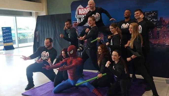 Behind-the-scenes: 'Marvel Universe Live!'