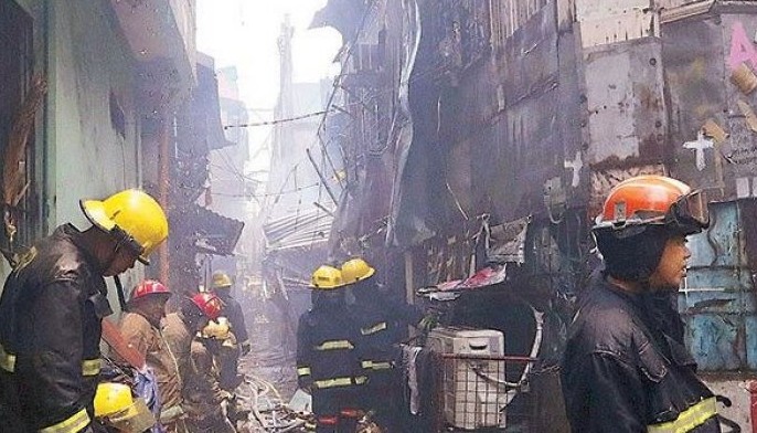 Arson eyed in Tondo fire