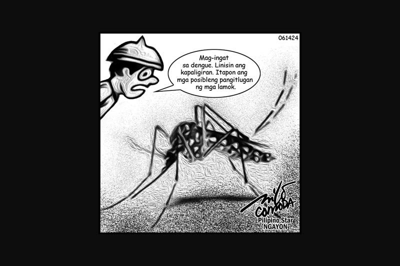 EDITORYAL - Kaso ngÂ dengue dumarami