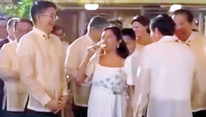 First Lady says she drank from Chiz's glass in 'mischievous' bet