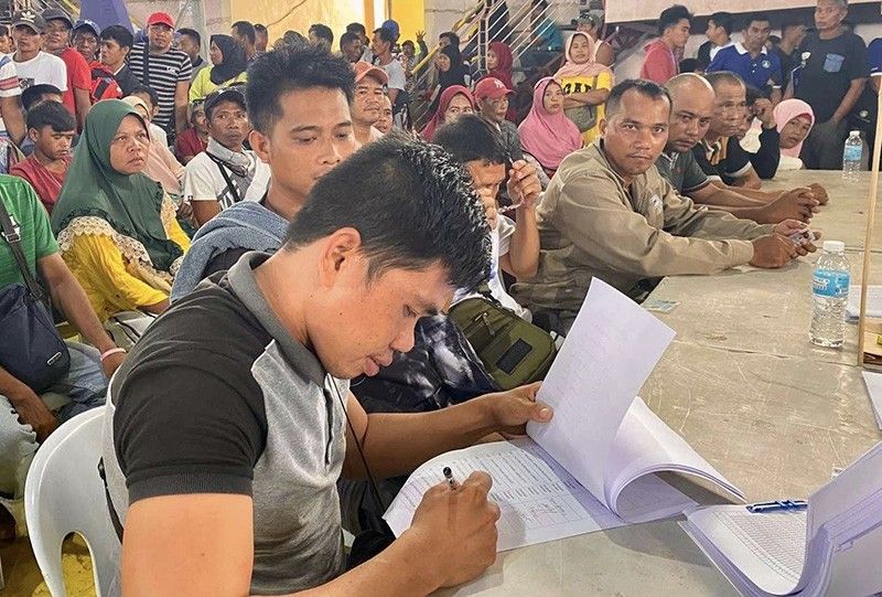 4,034 Cotabato residents enlisted in DOLEâ��s 'cash-for-work' program