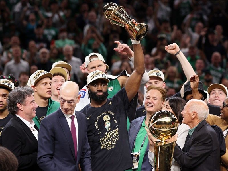 Brown named Finals MVP as Celtics clinch historic NBA title