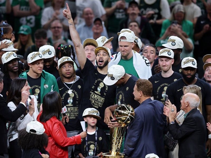 Tatum: Past pain inspired Celtics to win NBA title