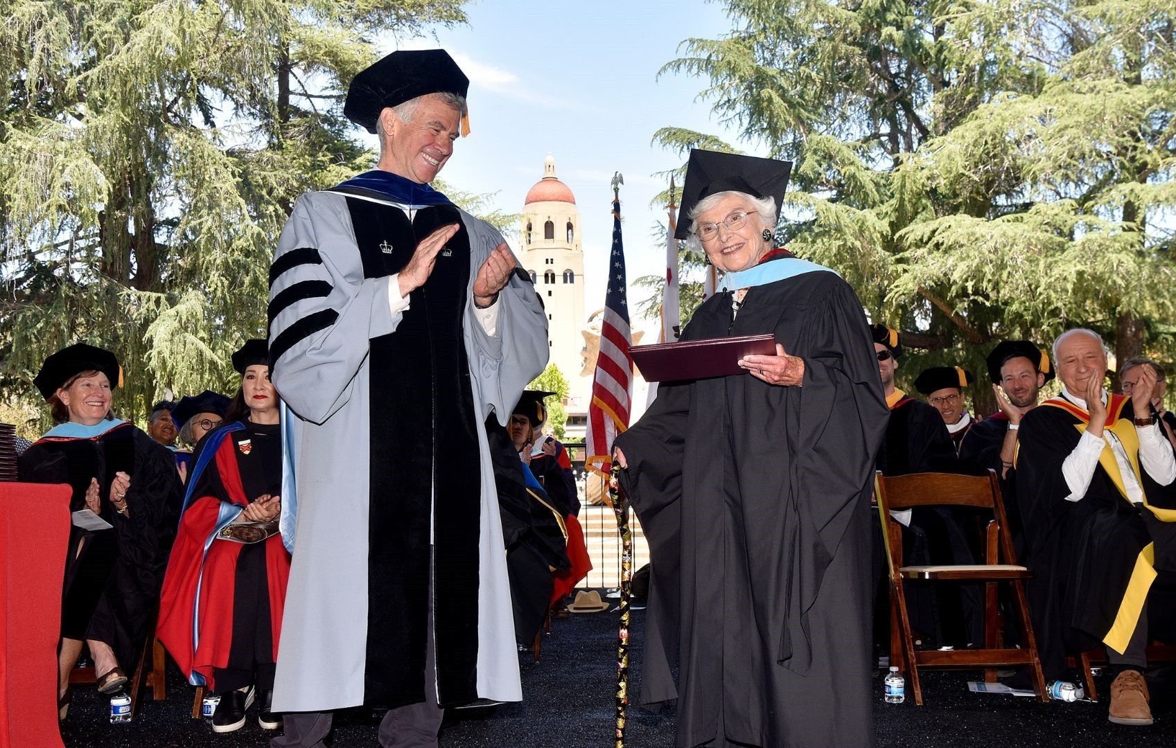 105-year-old woman finishes Stanford University Master's degree after over 80 years