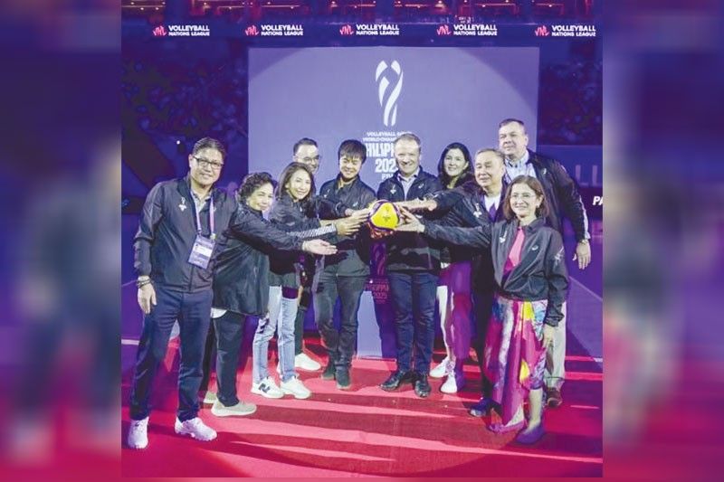 Vinny Marcos nanguna sa ceremonial launch ng 2025 FIVB menâ��s worlds