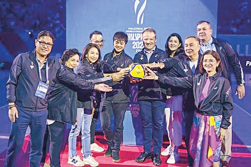 Presidential Son Vinny Marcos Leads Ceremonial Launch Of FIVB Volleyball Men's World Championship 2025 In PH