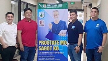 Free prostate check-up for Las PiÃ±as, ParaÃ±aque, Muntinlupa residents