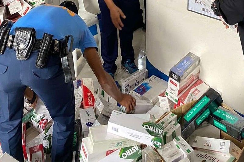 P523-K imported cigarettes seized in Sulu, Tawi-Tawi