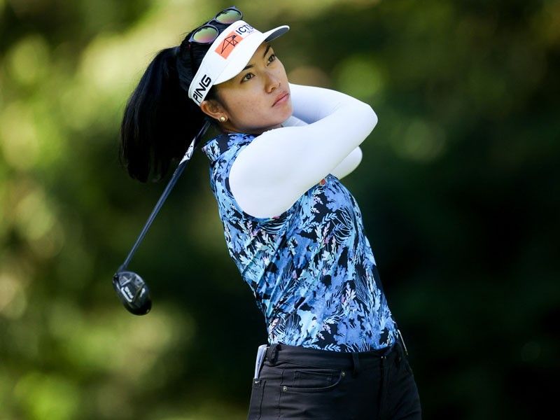 Pagdanganan fights back to save 72; Saso struggles; Thompson leads