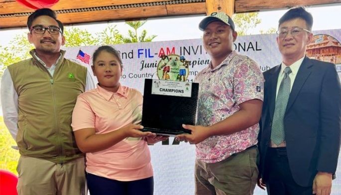 Serdeña gets job done In Fil-Am junior golf tilt