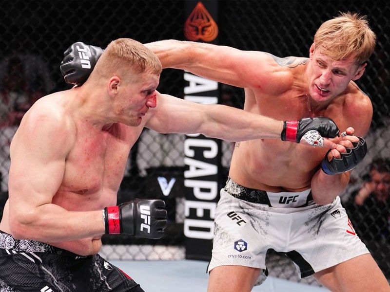 Heated UFC Fight Night in Saudi Arabia as Volkov-Pavlovich bout continues post-match
