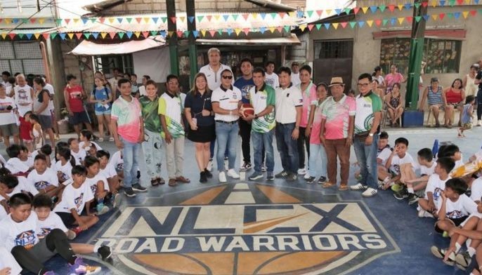 NLEX holds basketball clinics, court renovations in Northern Luzon