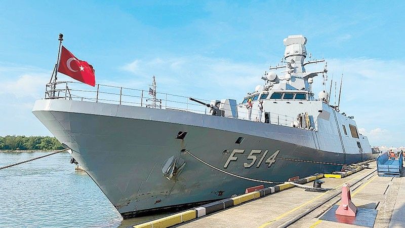 Turkish Navyâ��s anti-sub ship visits Manila