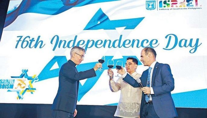 Israel cites solidarity with Philippines on 76th Independence Day