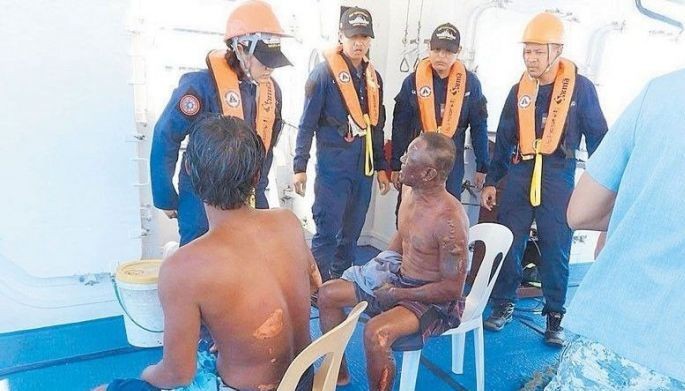 2 mangingisda, sugatan sa pagsabog ng bangka malapit sa Bajo de Masinloc